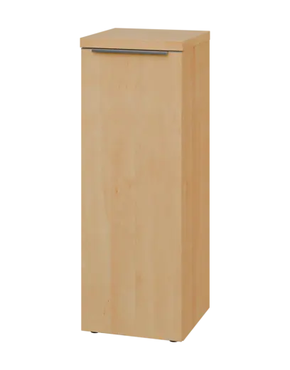 SIN 3 - 4D kancelářská skříň, 1-dveřová, levá, 1120x400x400, javor horský